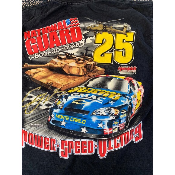 Vtg Y2K Casey Mears National Guard Power Speed Victory M Hendricks motor sport - Picture 3 of 6